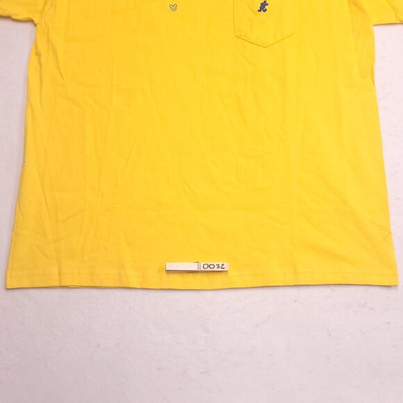 Walt Disney World Crew Neck Casual T Shirt Adult Mens Size Extra Large XL Yellow - Picture 4 of 8